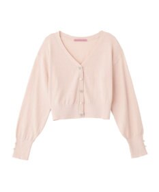 Maison de FLEUR ビジューリボンカーディガン