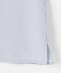 J.PRESS LADIES L 【洗える】ヌーディスバックサテン スタンドカラー ブラウス