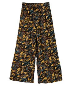 CRAFT STANDARD BOUTIQUE レーヨン柄プリントワイドパンツ