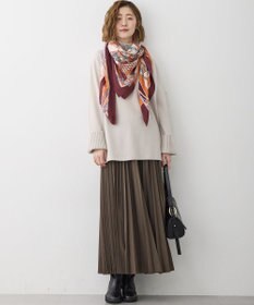 23区 S 【新色追加】ボイルドウールコンビニット チュニック