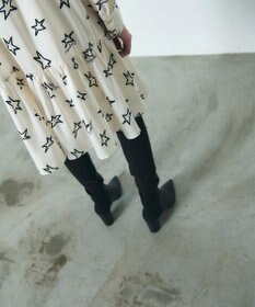 GRACE CONTINENTAL スタープリントミニワンピース