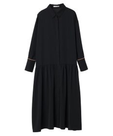 Green Parks armonia．配色シャツワンピース