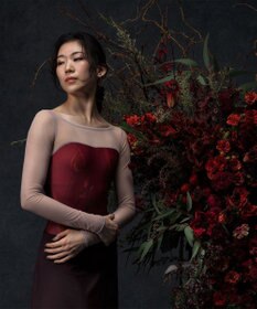 Chacott ロングスリーブレオタード