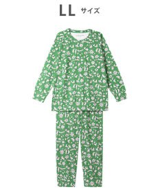 tsumori chisato SLEEP ツモリチサト パジャマ 長袖 長ズボン 綿混(本体) パイル素材 UDX538 /ワコール