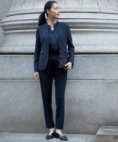 ICB L 【UVカット・防シワ・速乾・洗える】Fiedテーパードパンツ