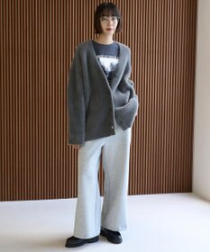 UNFILO L 【野呂佳代さん着用】BEAUTY FORM JERSEY イージーパンツ