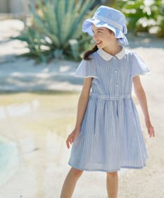 組曲 KIDS 【110-140㎝】サマーストライプ ワンピース