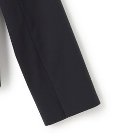 23区 S 【セットアップ対応/洗える】ストレッチポンチ ノーカラー ジャケット