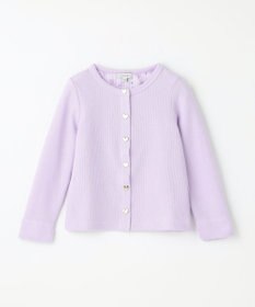 ANY KIDS スナップボタン フレンチ カーディガン