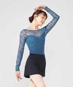 Chacott 【Nela ライン】ロングスリーブレオタード