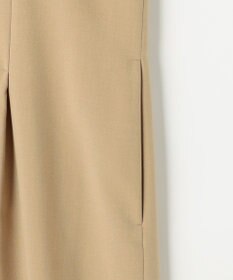 自由区 【ベルト付き】ウーステッドライク ワンピース