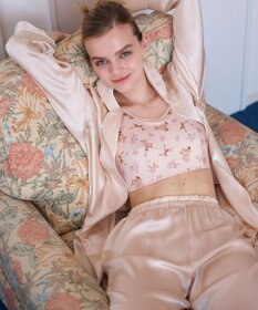 WACOAL 【ナイトアップブラ】 動画クリエイター nanakoななこさんコラボカラー登場 ナイトブラ 就寝時用 3Lまで対応 大きいサイズ ノンワイヤー レディース BRA164 /ワコール