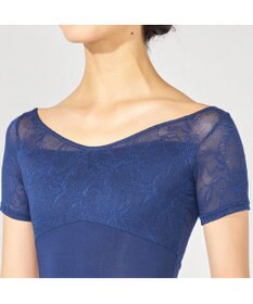 Chacott ハーフスリーブレオタード