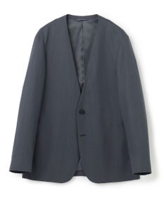 JOSEPH HOMME 【洗えるWOOLセットアップ】ウーステッドバラシャ　ノーカラージャケット