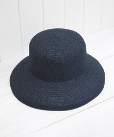 石田製帽 美濃和紙xコットンブレード　ウォッシャブルカサブランカ