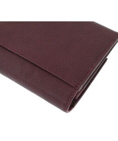 genten 【新色】フレスコ フラップ長財布