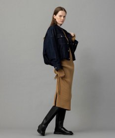 NAVE 【ReNAVE・洗える/中綿】ライトデニム ブルゾン