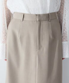 CRAFT STANDARD BOUTIQUE ＜セレモニー＞カットアウトヘムIラインスカート