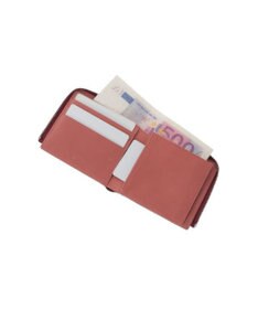 genten カレイド 外ファスナー2つ折り財布