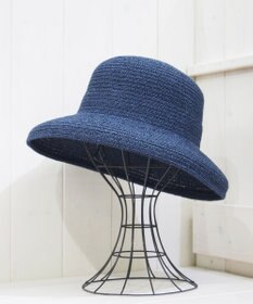 石田製帽 美濃和紙xコットンブレード　ウォッシャブルカサブランカ