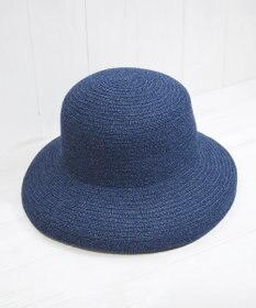 石田製帽 美濃和紙xコットンブレード　ウォッシャブルカサブランカ