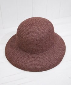 石田製帽 美濃和紙xコットンブレード　ウォッシャブルカサブランカ