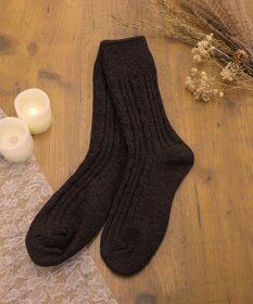 Tiaclasse ケーブル柄編みソックス