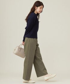 ANY SIS 【洗える】マリンディテール ワイドパンツ