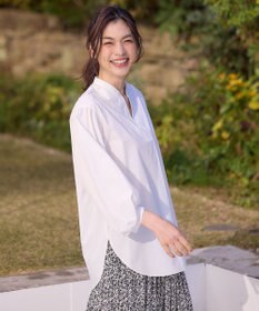 ANY 【WEB限定】【UVカット/抗菌防臭/速乾】エニィファンクション　スキッパーブラウス