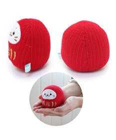 Mother garden しろたん 手のり ちりめん だるま マスコット ちびちびマスコット 8cm 【単品】