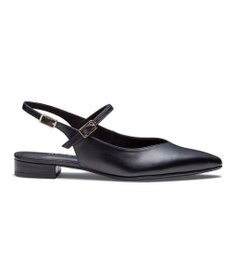 REGAL FOOT COMMUNITY 【リーガルレディース】F29R ストラップバックベルトパンプス フラットシューズ