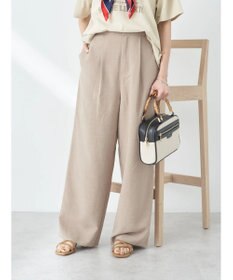 earth music&ecology タックワイドパンツ