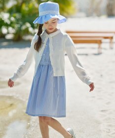 組曲 KIDS 【110-140㎝】サマーストライプ ワンピース