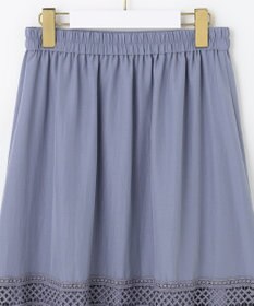 ANY SIS 【洗える】レースポイントティアード スカート