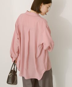 AMERICAN HOLIC シアーボイルオーバーシルエットシャツ