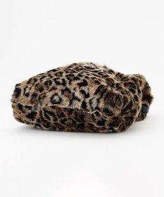 23区 【CLASSY.1月号掲載】レオパード ファー バッグ