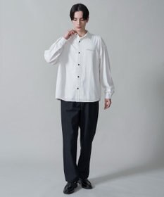 WEGO アムンゼンワンポイントBIGシャツ（LS）