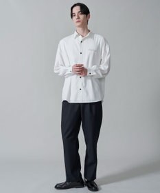 WEGO アムンゼンワンポイントBIGシャツ（LS）