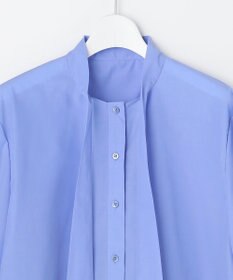 自由区 L 【カタログ掲載】ナチュラルタッチボウタイ ブラウス