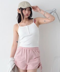 WEGO ヘンリーデザインカップインキャミ