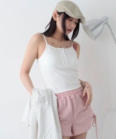 WEGO ヘンリーデザインカップインキャミ