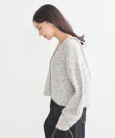 earth music&ecology 【WEB限定】SET2点ショートカーディガン＋リボンキャミソール