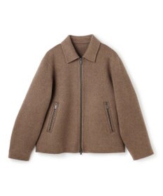 JOSEPH HOMME 【新素材】ウールキャメルリバー　ジップアップブルゾン