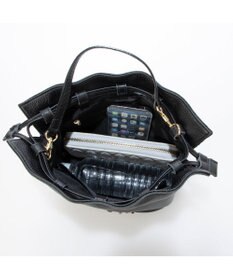 UNBILLION ペルケ perche / マルチスタッズ2wayドロストショルダー