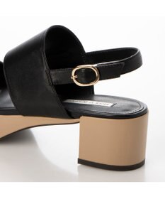 MODE ET JACOMO <MODE ET JACOMO>厚底ダブルベルトサンダル