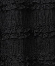 Feroux 【洗える】カットフリルＩラインスカート