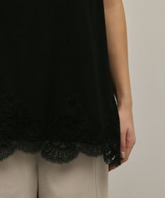 GRACE CONTINENTAL ヘムレースカットトップ