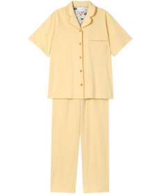 une nana cool MADE WITH LIBERTY FABRIC 綿混ソフト天竺 半袖パジャマ