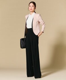 BEIGE， ANITA / ノースリーブタックブラウス