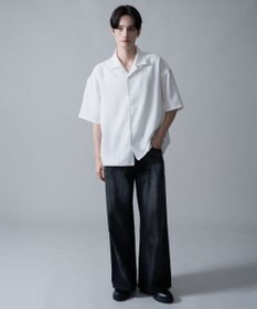 WEGO 【速乾/しわになりにくい/MLサイズ展開】ドライポリオープンカラーシャツ（SS）